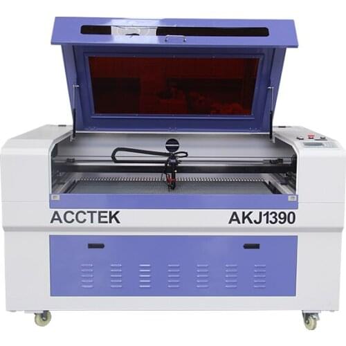 1390 80w laser cutting machine price AccTek for wood acrylic plywood mdf