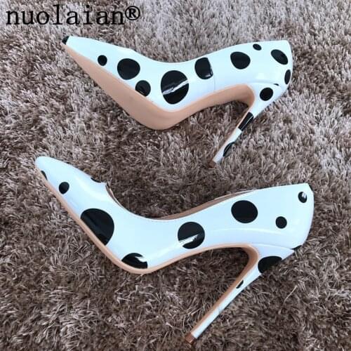 Women Thin Heels Shoe Pointed Toe High Heel Shoes Woman Patent Leather High Heels Womens Wedding Pumps Lady Pump Chaussures