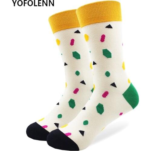 YOFOLENN Mens White Socks