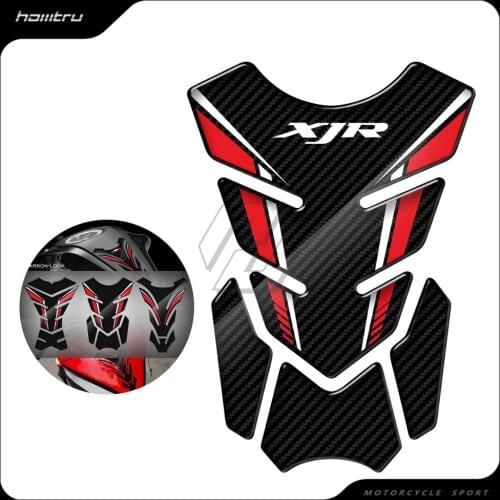 3D Carbon-look Motorcycle Tank Pad Protector Case for Yamaha XJR400 XJR1300 XJR1200 XJR 400 1200 1300