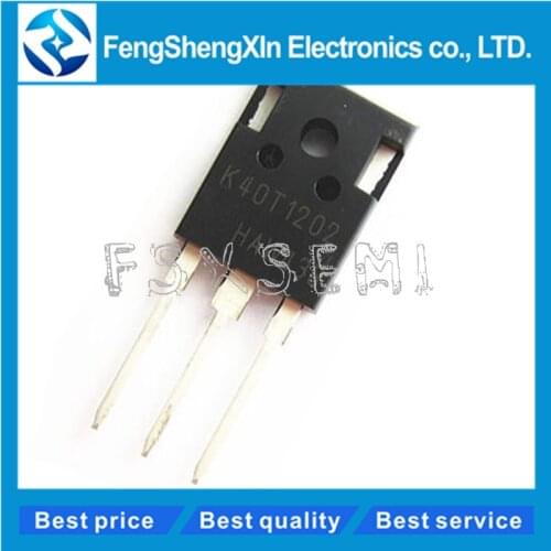 10pcs/lot K40T120 IKW40T120 TO-247 K40T1202 IGBT power