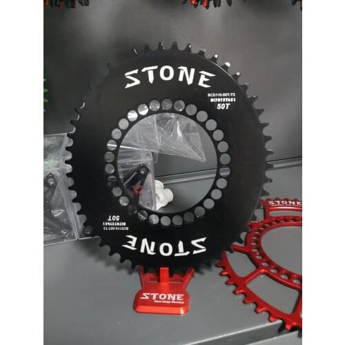 110BCD Oval Chainring 5 bolts 1x system Narrow Wide 50T 52T 54T 56T 58T 60T for Road folding bike