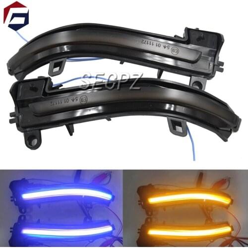 2x LED Turn Signal Lights Dynamic Blinker Rearview Mirror indicator For BMW F20 F30 F31 F21 F22 F23 F32 F33 F34 X1 E84 1 2 3 4