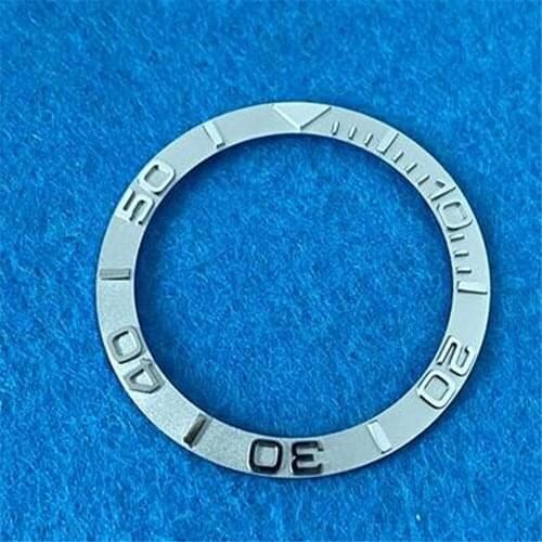 38MM Watch Bezel for 40MM Watch Case Modification Part Ceramic Bezel Convex Watches Ring Insert
