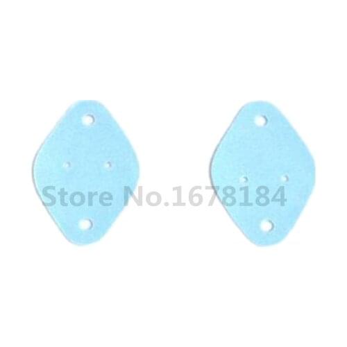 50pcs/lot TO-3 insulation pad heat insulation to-3 insulation pads silicone sheet 24*39*0.3mm