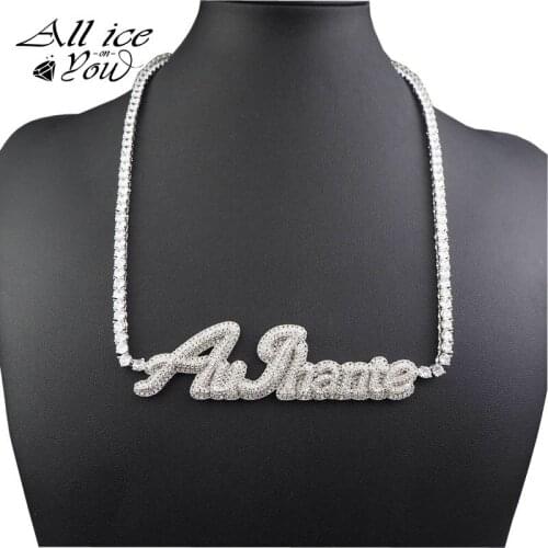 Индивидуальные ювелирные изделия ALL ICE ON YOU China At AliExpress