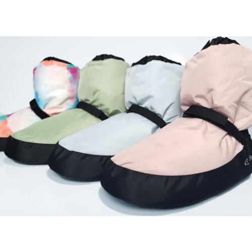 Winter Ballet National Dancing Shoes Adults Modern Dance Cotton Shoes Warm-up Exercises Warmer Ballerina Boots