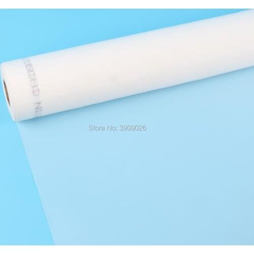 White 1.65 Meters Yards Width 40T 48T 56T 64T 72T 80T Count Silk Mesh Fish Polyester Silk Screen Printing