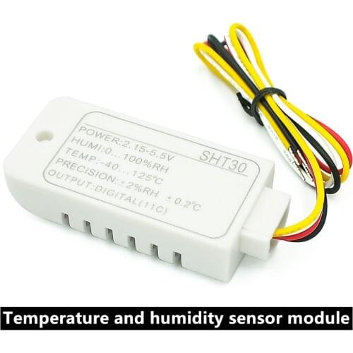 SHT30 digital temperature and humidity sensor module I2C communication temperature and humidity probe sensor module with shell