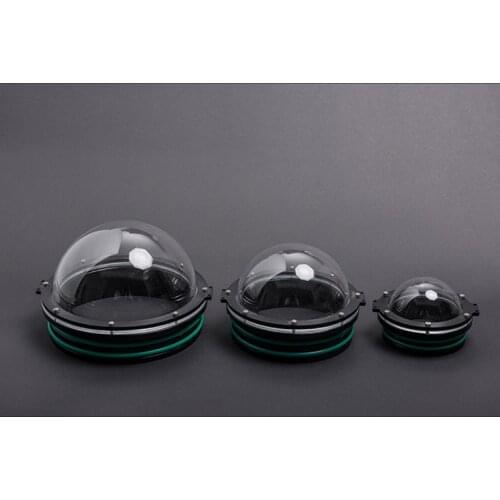 5mm thickness Waterproof Acrylic Dome Cover ROV Underwater Photography Clound Ball Seal Chamber For Remote Operated Vehicle