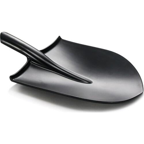 Creative Hot Pot Side Plates Chinese Fried Rice Shovel Plate Pan Serving Dishes Tableware Restaurant Non-Toxic Food Tray 1Pcs-B