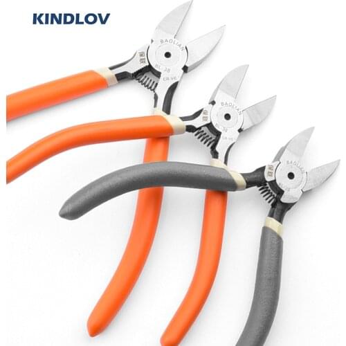 KINDLOV Diagonal Cutting Pliers 5/6/8 Inch Nippers Wire Cable Cutters Jewelry Clamps Side Snips For Electrician DIY Hand Tools