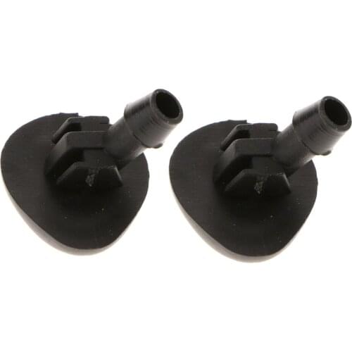 Set of 2 Windshield Wiper Washer Water Spray Nozzle for Dacia Megane