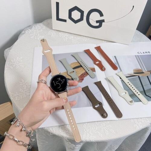 20mm 22mm strap huami amazfit GTR Bip active Gear sport S2 S3 Band huawei gt 2 For Samsung galaxy watch 3 41mm 45mm 46mm