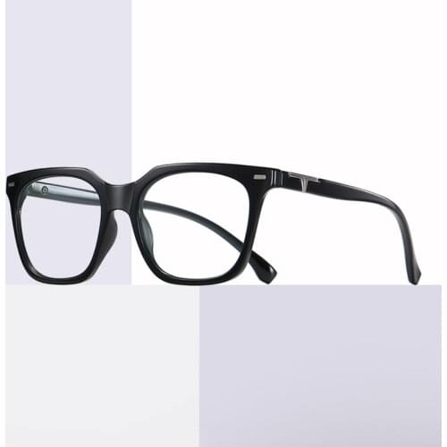 Retro Big Frame Anti-Blue Ray Optical Spectacles New Arrival TR-90 Glasses Frame Full Rim Men and Women Style