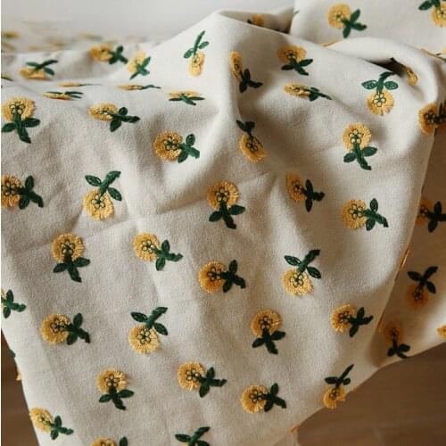 Music cotton and linen fabric by half meter DIY sewing craft linen cloth curtain cloth fabric