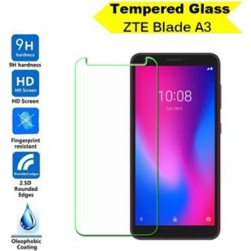 Tempered Glass For ZTE BLADE A3 2019 Glass Screen Protector 2.5D 9H Tempered Glass For ZTE BLADE A3 2020 Protective Phone Film