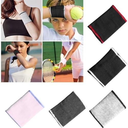 1Pair Sports Wrist Band Wrist Guard Sweat Absorbing and Breathable Knitting Sports Protective Equipment Basketball Wrist Support