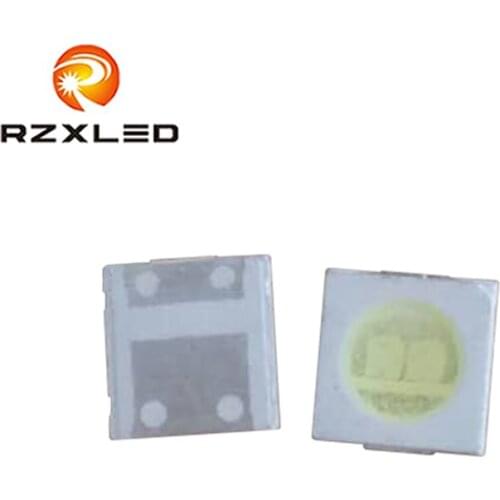 100PCS/Lot LED LG 2W 6V 200MA With Zener 3535Package Cold White16000K Diode For TFT TV Backlight