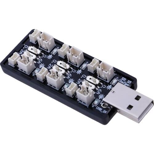 6CH 1S Lipo Lithium Battery Charger Board USB for Blade Tiny Whoop