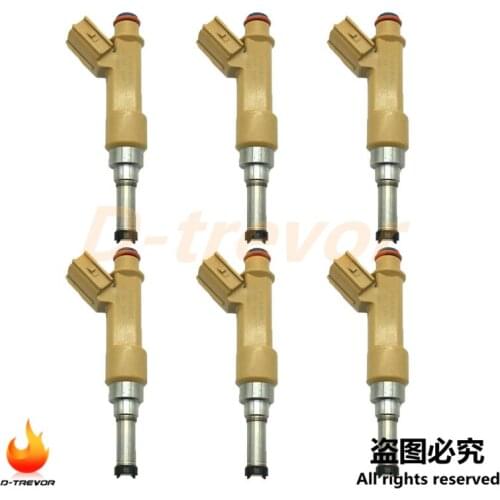 6pcs 23250-0T010 OEM Fuel Injector Nozzle for 2009-2016 Toyota Corolla Matrix 1.8L 23250-0T020 23209-09140 23209-39145