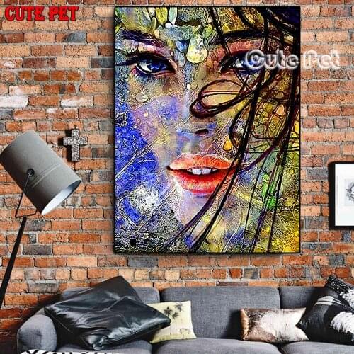 Diamond Painting Portrait Famous star Landscape Cartoon Embroidery Set 5D Mosaic Square Round Drill dance king Mural Decor Art
