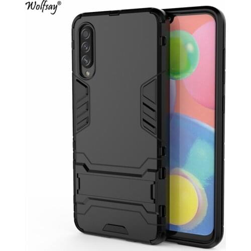 Cover For Samsung Galaxy A70S Case Slim PC + Soft Rubber Armor Phone Case For Samsung Galaxy A70S Cover for Samsung A70 Fundas