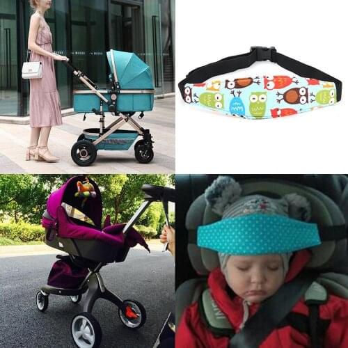 Baby Dozing Lightweight Cotton Soft Anti-drop Safety Protection Fixed Belt for Baby Stroller