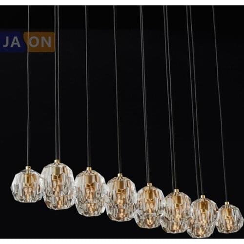 G4 led Retro Vintage American Iron Crystal LED Lamp LED Light.Pendant Lights.Pendant Lamp.Pendant light For Dinning Room