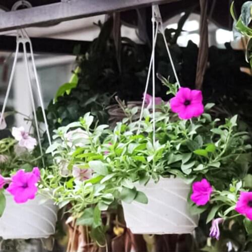 1 Set Flowerpot Breathable No Easy Broken Plastic Ivy Succulents Cactus Hanging Basin Plants Pots Outdoor Indoor Accessories