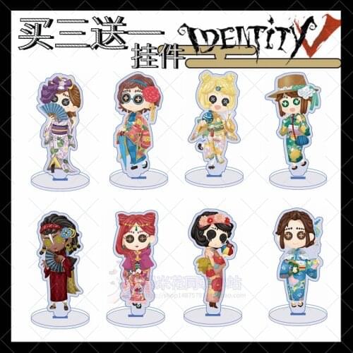 Game Identity V Emma Woods Marta Bertenfeld Jack Acrylic Cartoon Stand Model Plate Cartoon Desk Decor Student Xmas Gifts Cosplay