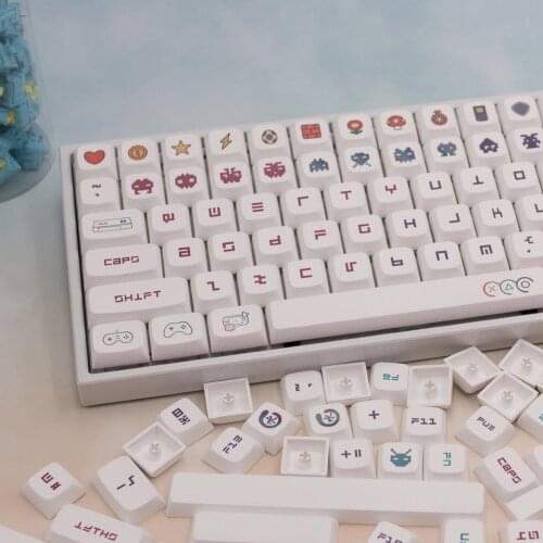 179-key PBT Keycaps DYE-SUB XDA Highly Customized Mechanical Keyboard Keycaps for Cherry MX Switch 61/87/84/68/104/108