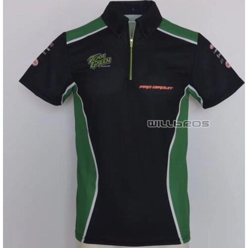 MX BMX Dirt Bike Off road Quick Dry Short Sleeve For Kawasaki Motorcycle Motocross Scooter Summer Polo Shirt Summer T-shirt