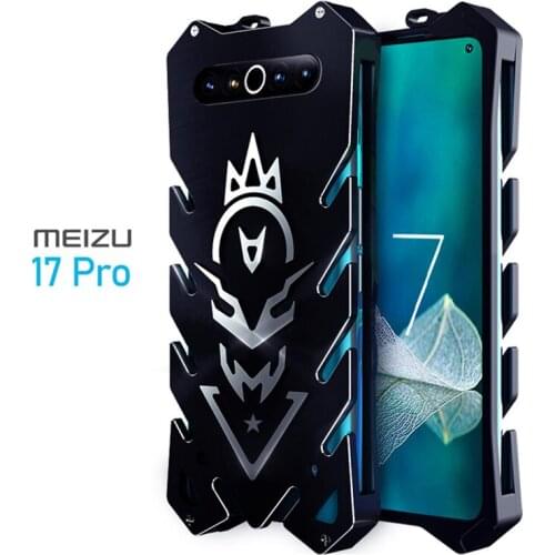 Meizu 17 Pro Zimon Luxury New Thor Heavy Duty Armor Metal Aluminum Phone Case For Meizu 17 Meizu 17 Pro Case