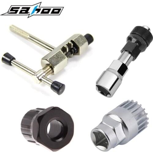 SAHOO MTB Bike Repair Tool Kit Mountain Bicycle Tools For Cranked Remove The Flywheel/cut Chain/axis Tool