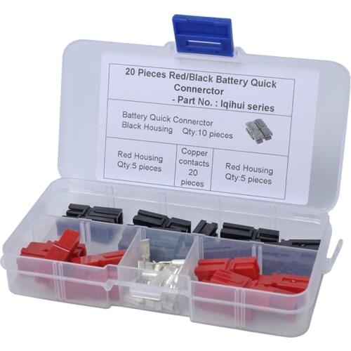 Set Of 20 Car Trailer RV 30A Battery Quick Connect Power Connector Plugs