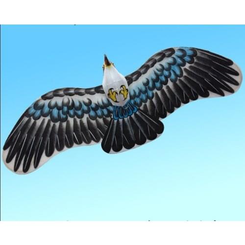 Authentic Hezhu DuPont Paper Plate Eagle Kite Pure Hand-painted Picture Medium High and Low Plate Flying in a Breeze
