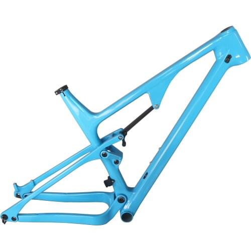 Full Suspension 29er Boost Double Disc XC MTB Frame FM038 27.5er Boost BB92 Custom Paint