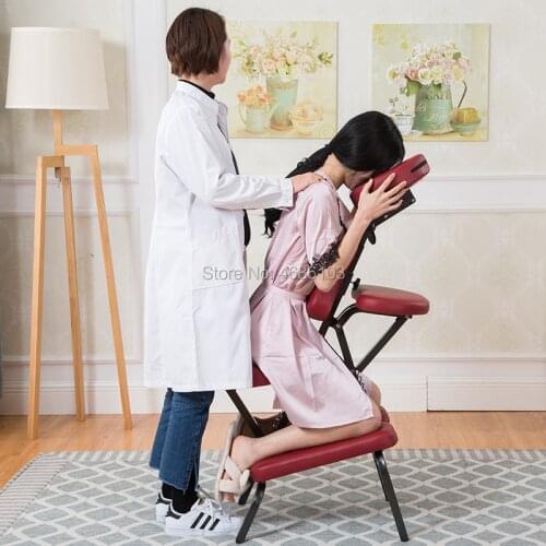Professional portable tattoo chair Salon chair Folding Adjustable Tattoo Scraping Chair folding massage chair beauty bed salon