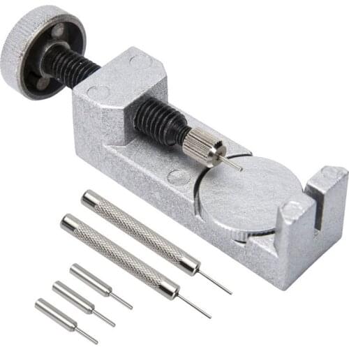 Watch Band Strap Link Pin Remover Repair Tool Kit for Watchmakers with Pack of 3 Extra Pins