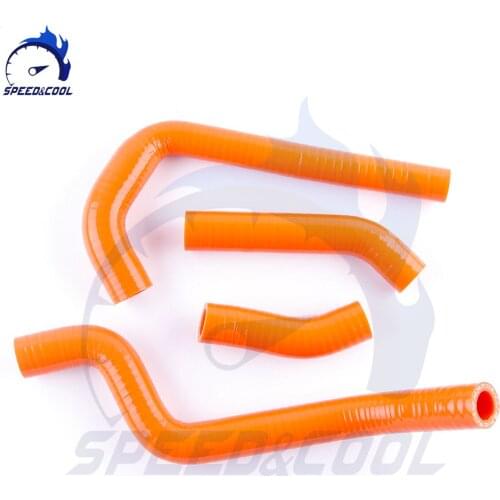 KTM 450XC 525XC 450 525 XC 525XV 2008-2012 ATV Silicone Radiator Coolant Pipe Tube Hose Kit