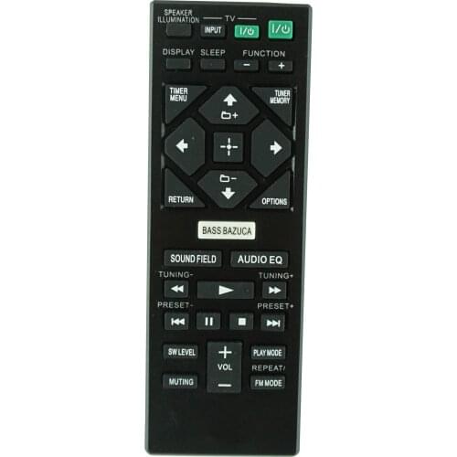 Replacement Remote Control For Sony RM-ANU215 SS-GT1 HT-GT1 SA-WGT1 Party BLUETOOTH Soundbar Sound Bar System