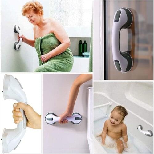 Safety Auxiliary Handles Non-Slip Support Parts Bathroom Vacuum Suction Cups Suction Handrails No Punching Dropshipping