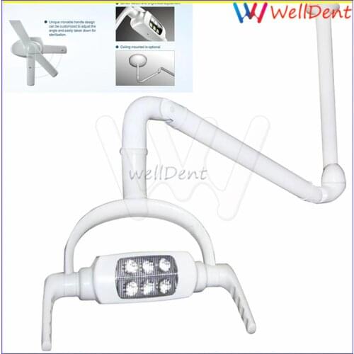 High quality shadowless dental LED lamp oral light for dental unit with sensor manual switch