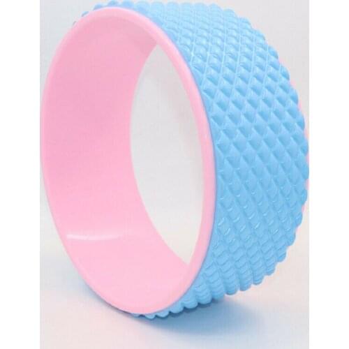 Yoga Pilates Circle TPE Yoga Fitness Roller Wheel Back Training Tool Slimming Magic Waist Shape Pilates Ring