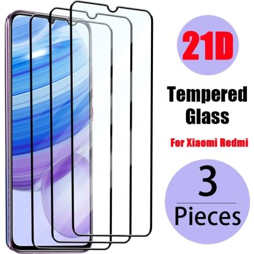 Full Cover For Xiaomi Redmi Tempered Glass Note 10 Pro 9 9S 8 Max 9T 9C 9A 7 6 T Case Screen Protector For Glass K40 8A 7A 128Gb