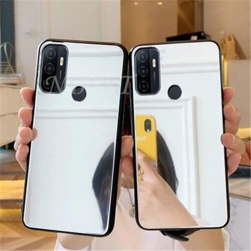Makeup Full Mirror Case For OPPO Realme 5i 6i C15 C11 C3 F7 F11 F17 A55 A15 A53 A52 A72 A92 A93 A83 A1K A9 A5S A31 A3S A12 Cover