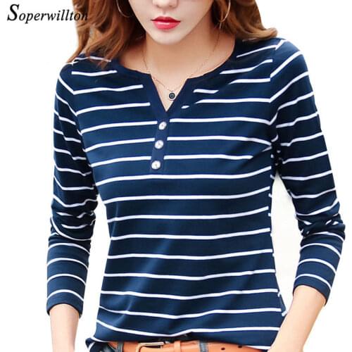 Vogue T Shirt 5XL Women 2020 Summer Top Shirts V-neck Casual tshirt White Striped T-Shirt Plus Size Cotton Tee Femme Clothes #98