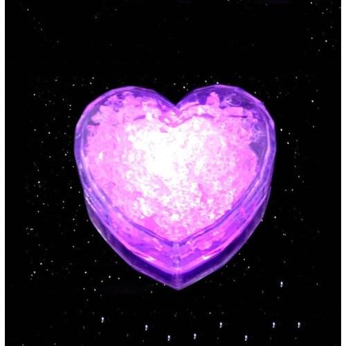 24Pcs LED Ice Cubes Glowing Party Ball Flash Light Luminous Neon Wedding Festival Bar Wine Tasteless Glass Decoration Supp