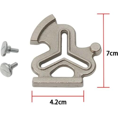 #25873 (KG8) Vintage Combination Seam Guide Single Needle 3 Corner Gauge sewing gauge with screw